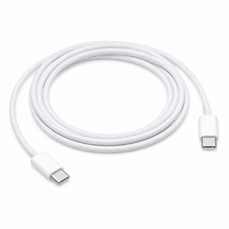 کابل شارژ اپل USB-C به USB-C طول ۱ متر اصلی کارخونه