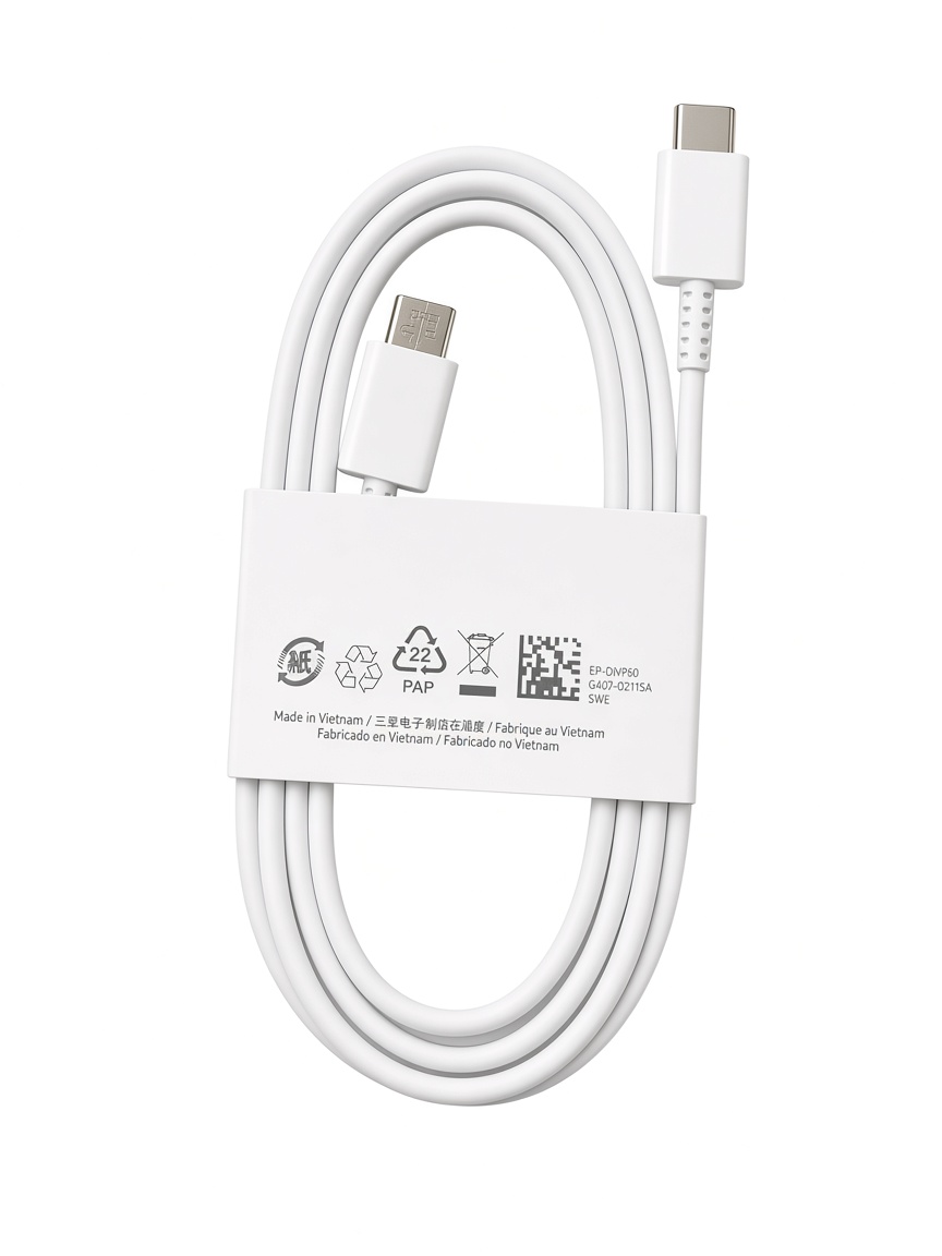 کابل شارژ ساسونگ USB-C به USB-C طول ۱ متر اصلی کارخونه